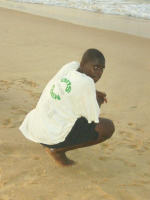 tony a la plage